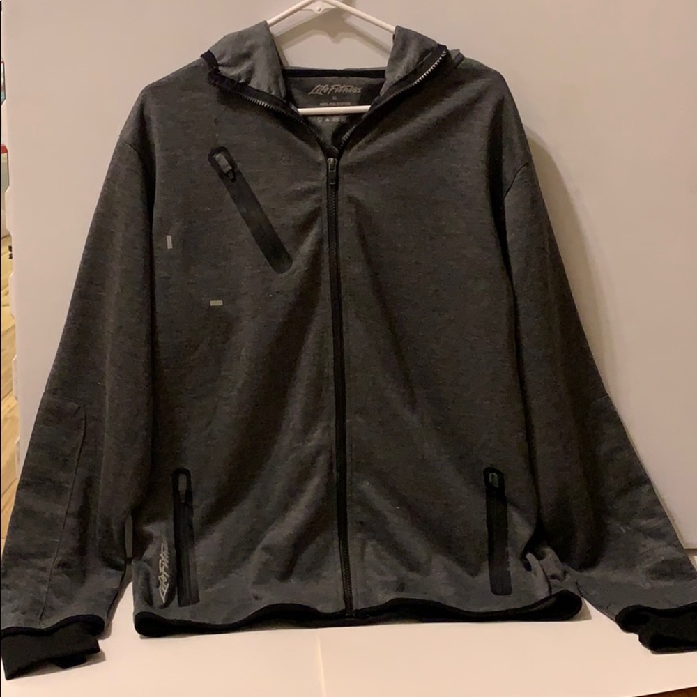 Gray Life Fitness Hoodie